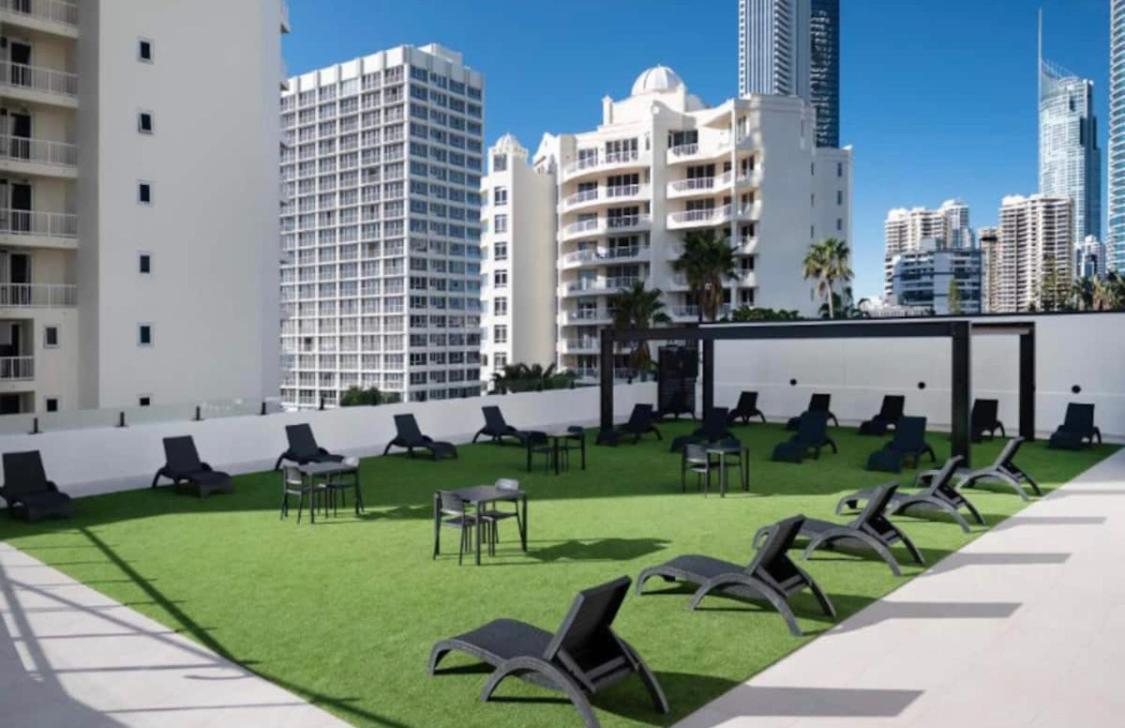 Luxury Apartment & Ocean View In Surfers Paradise Gold Coast Eksteriør billede
