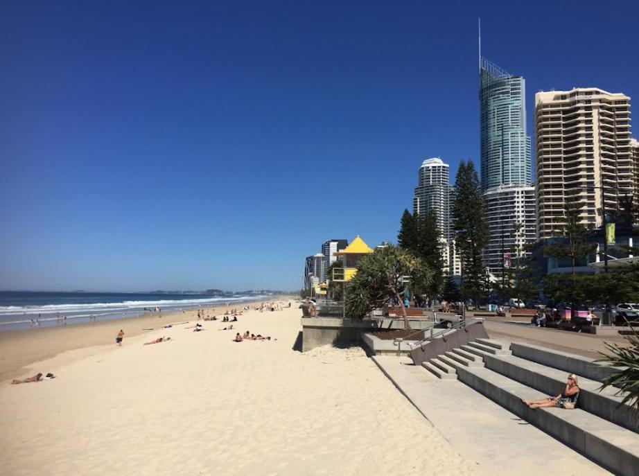 Luxury Apartment & Ocean View In Surfers Paradise Gold Coast Eksteriør billede