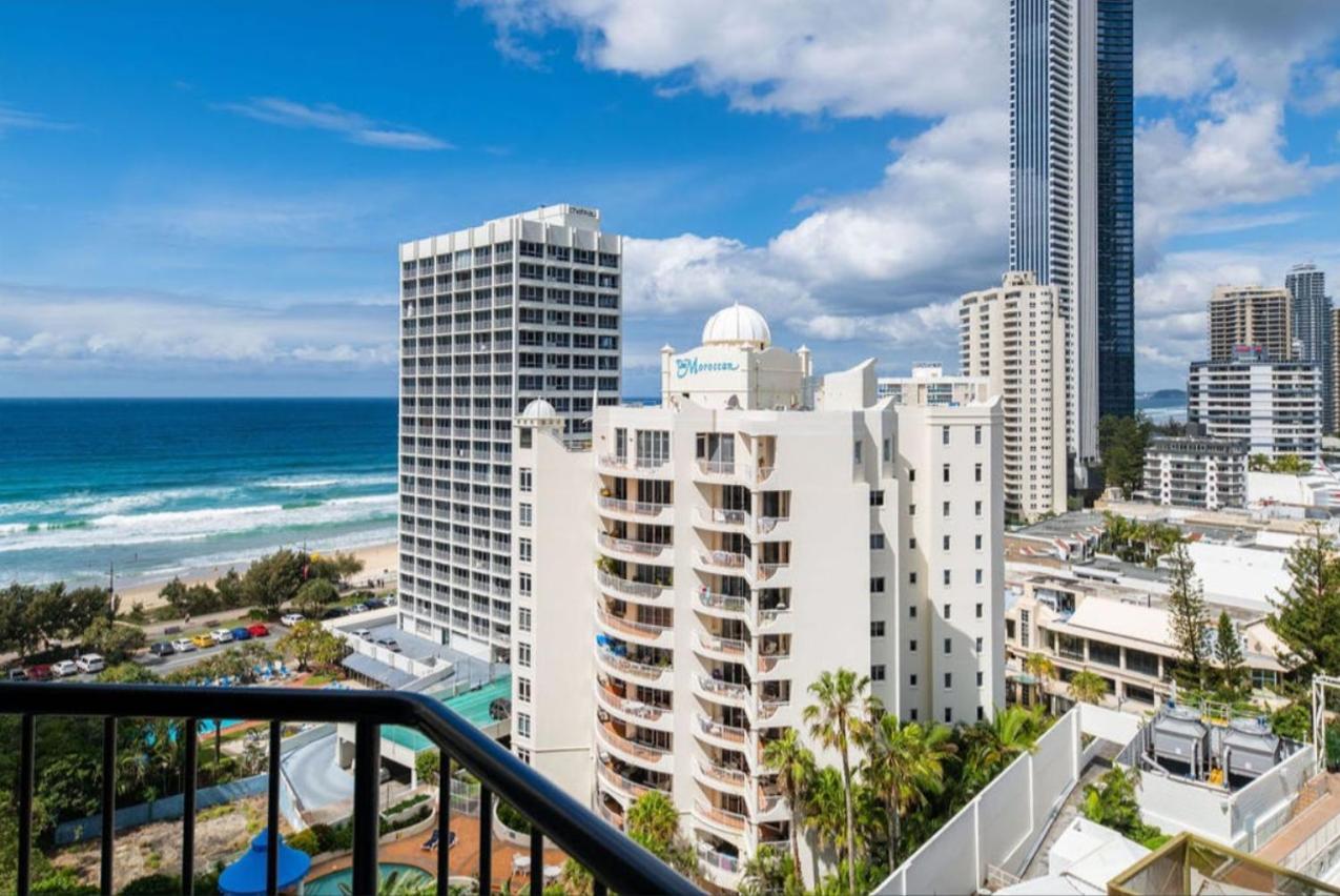 Luxury Apartment & Ocean View In Surfers Paradise Gold Coast Eksteriør billede